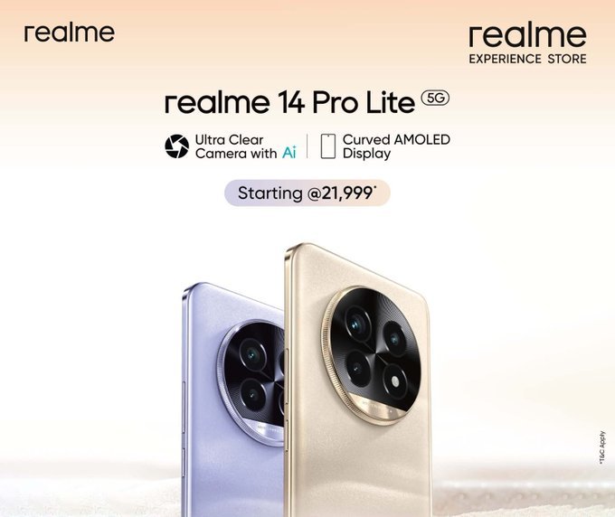 Realme 14 Pro Lite price in India and sale date revealed