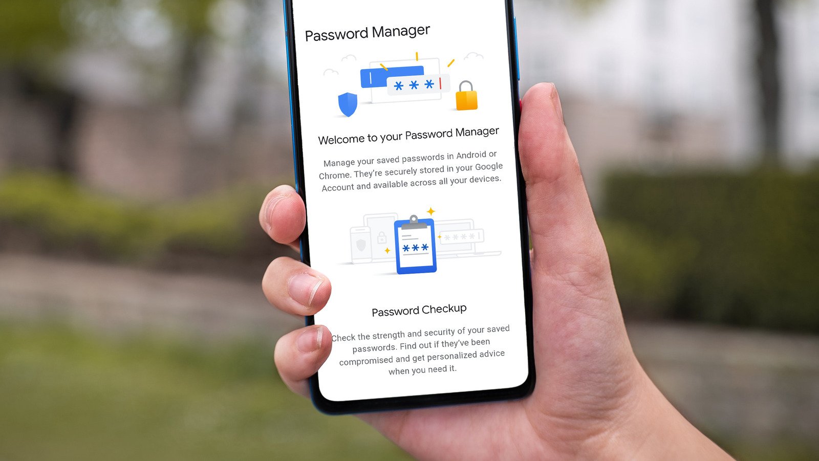 Google Password Manager could soon let you clear with one tap